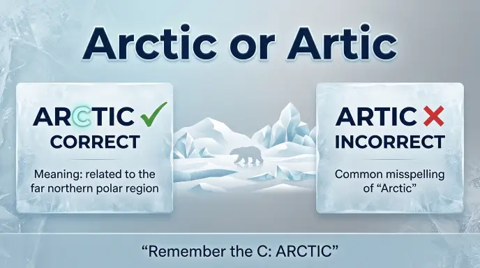Arctic or Artic
