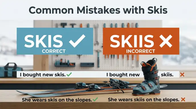 Common Mistakes with Skis