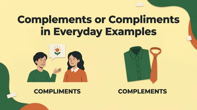 Complements or Compliments in Everyday Examples