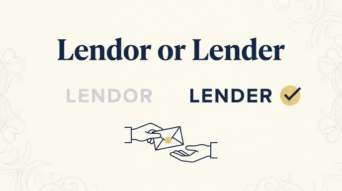 Lendor or Lender