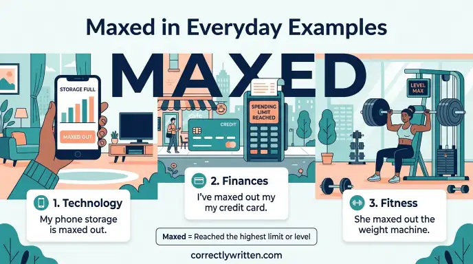Maxed in Everyday Examples