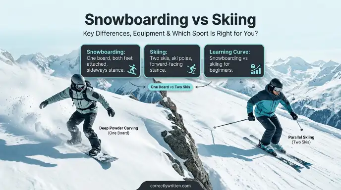Snowboarding vs Skiing