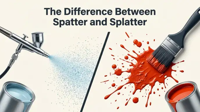 The Difference Between Spatter and Splatter