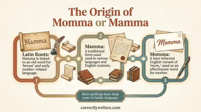 The Origin of Momma or Mamma
