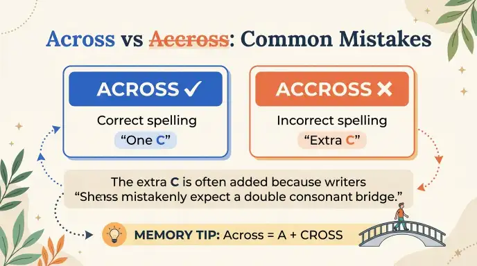 Across vs Accross: Common Mistakes