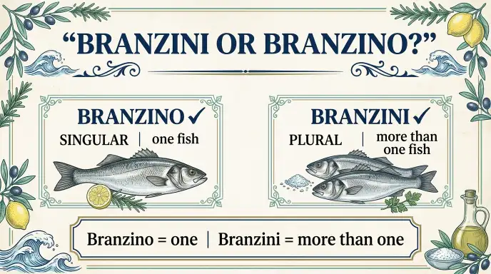Branzini or Branzino