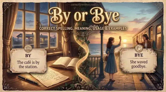 By or Bye