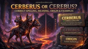 Cerberus or Cerebus