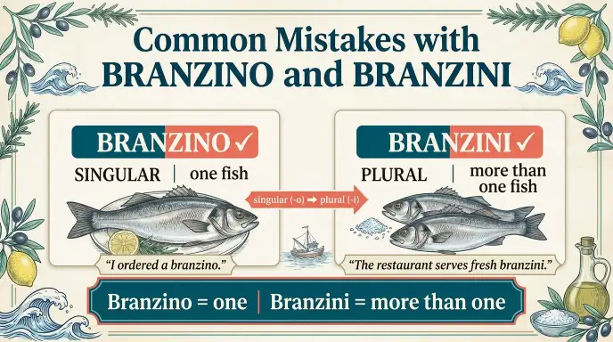 Common Mistakes with Branzino and Branzini