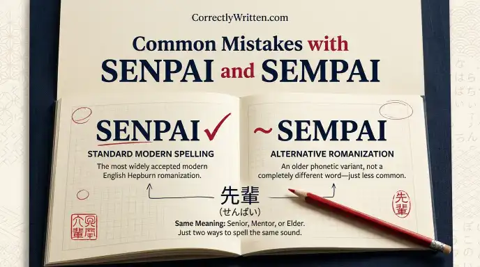Common Mistakes with Senpai and Sempai