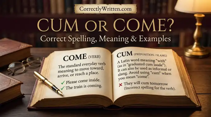 Cum or Come