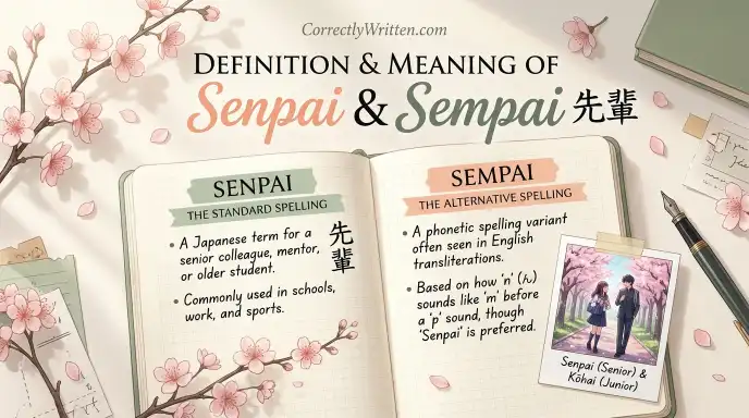 Definition and Meaning of Senpai and Sempai