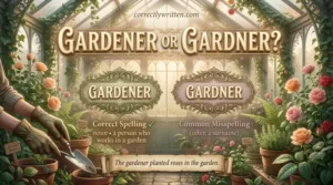 Gardener or Gardner