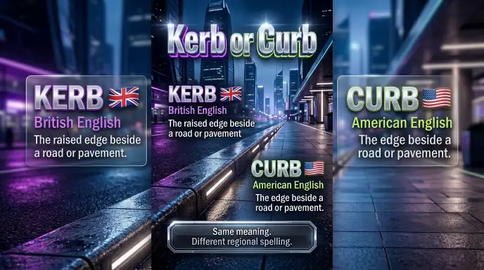 Kerb or Curb