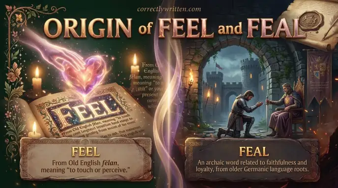Origin of Feel and Feal