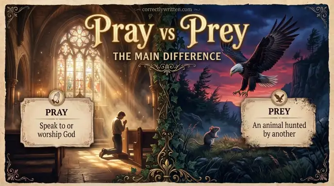 Pray vs Prey: The Main Difference