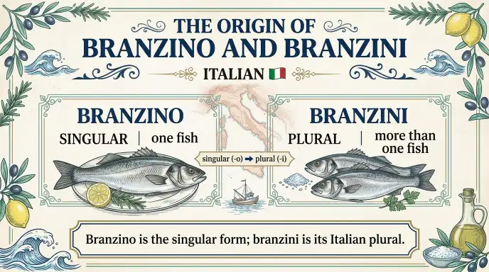 The Origin of Branzino and Branzini