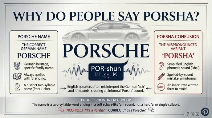 Why Do People Say Porsha?