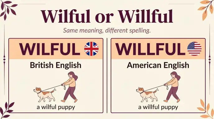 Wilful or Willful